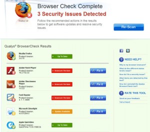 Plug-in Qualys Browser Check